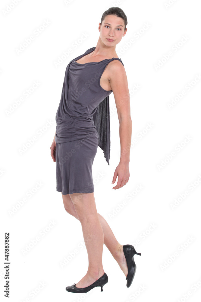 Fototapeta premium Full-length portrait of a dancer