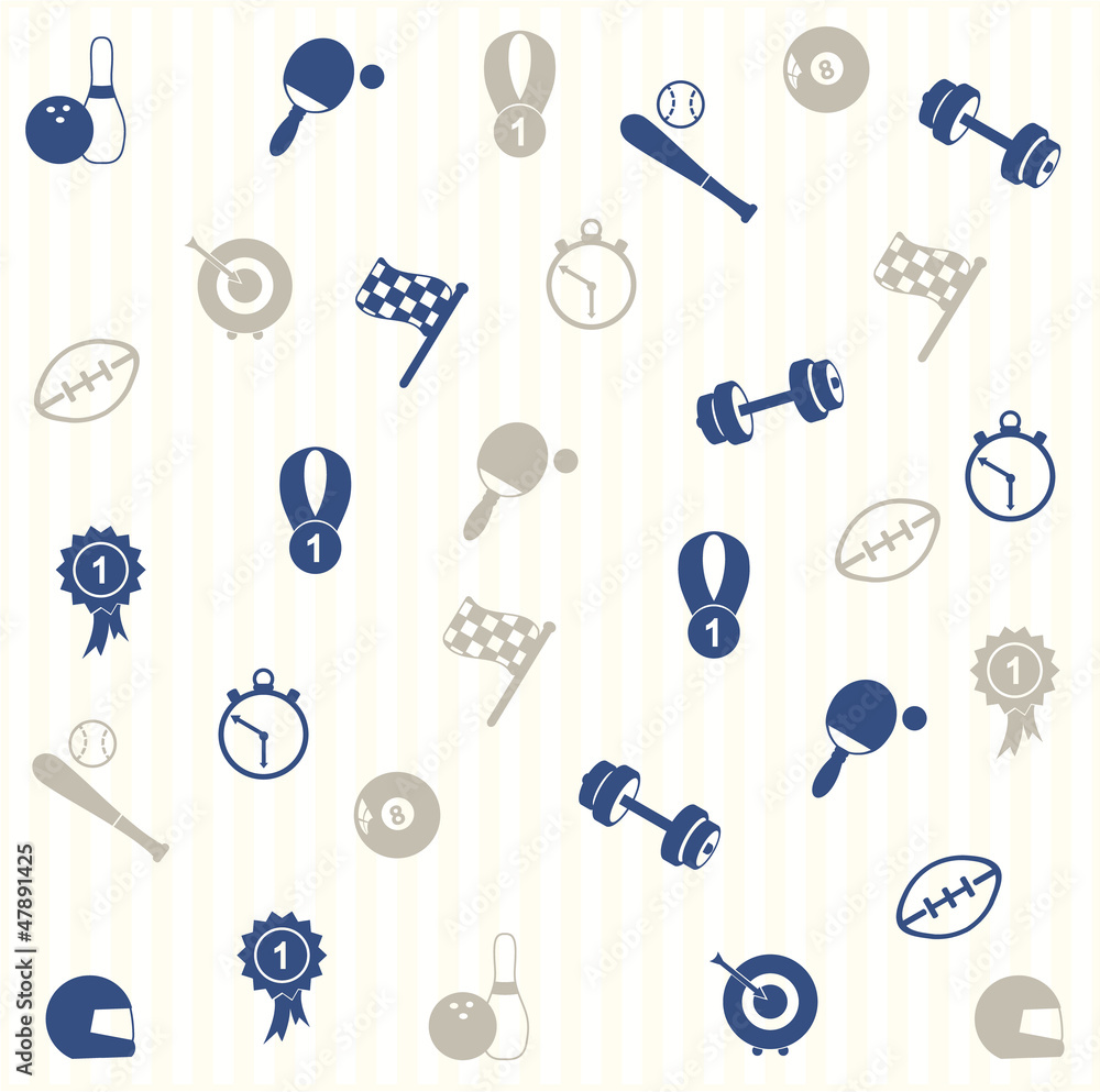 Sport seamless pattern Sport seamless pattern