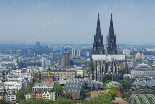 Der Kölner Dom und die Zollernbrücke