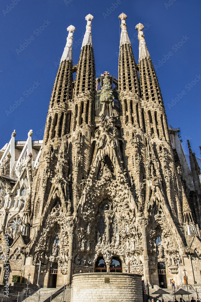 Sagrada Familia, Barcellona, Spagna