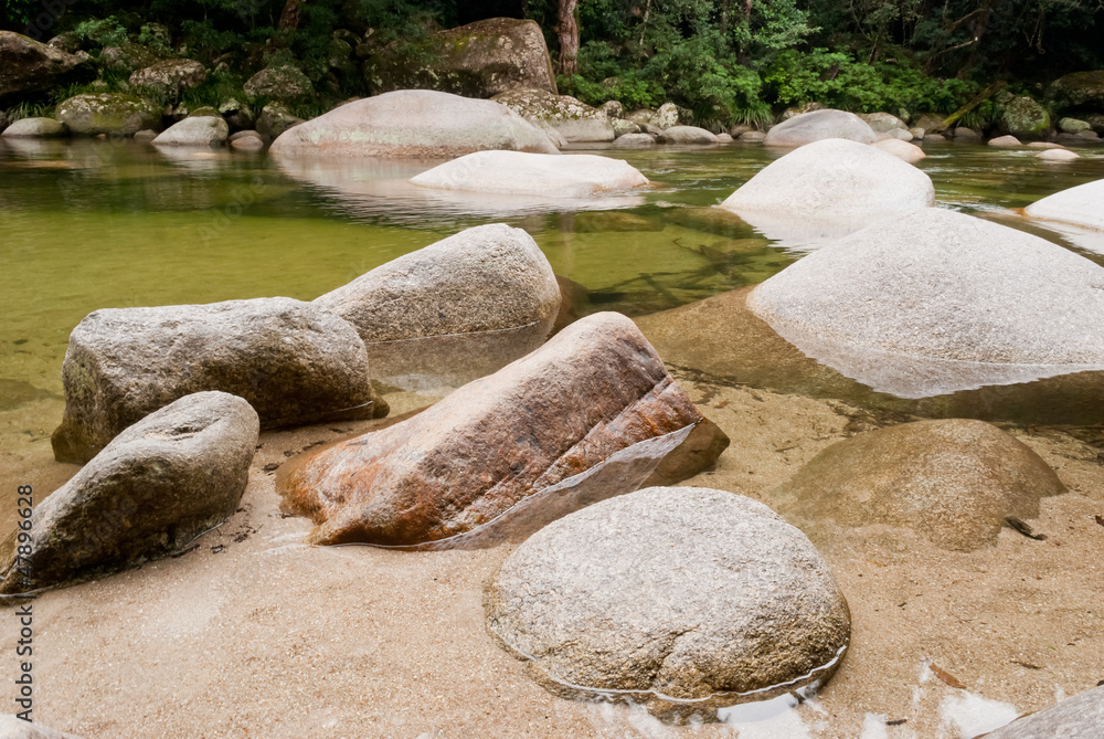Mossman Gorge, Daintree National Park, Australia Mossman Gorge, Daintree National Park, Australia