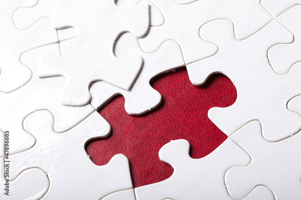 piece of jigsaw puzzle