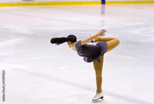 woman figure skater