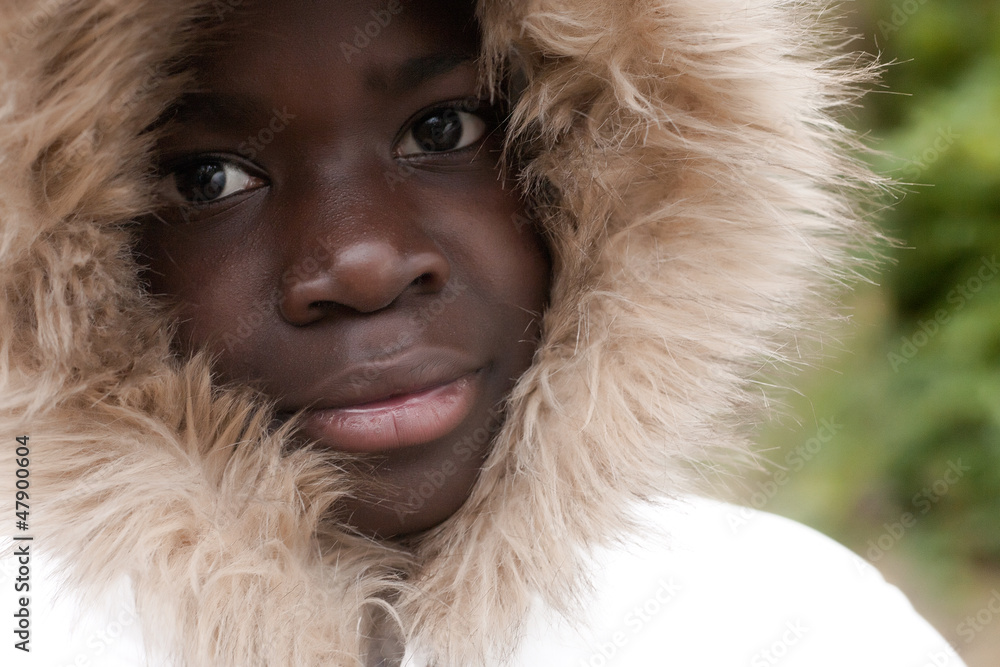 African autumn portrait African autumn portrait