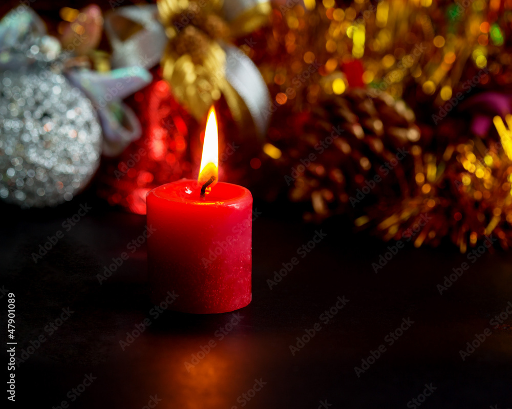 red candle with fire red candle with fire