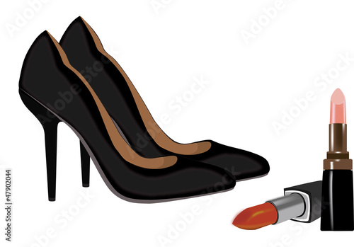 scarpe e trucco
