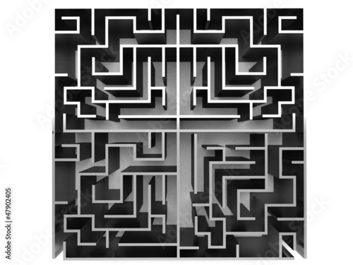 Labirinto, dedalo, enigma, orientamento