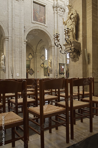 Interior of saint peter's church