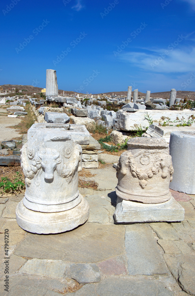 Ancient Delos, Greece