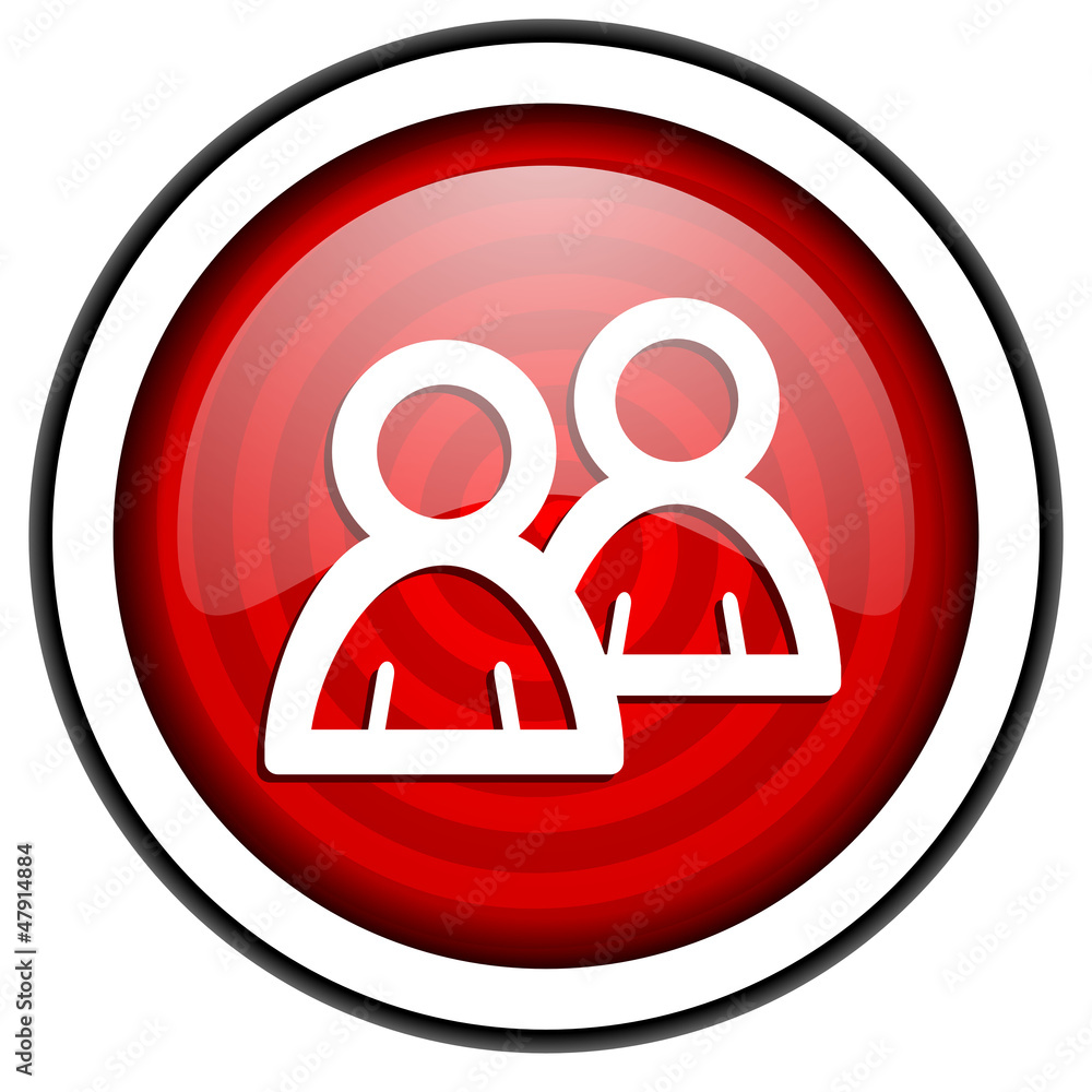 forum red glossy icon isolated on white background forum red glossy icon isolated on white background