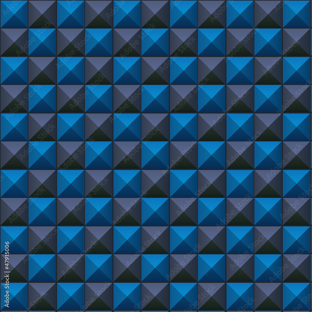 Volumetric texture of blue and gray cubes Volumetric texture of blue and gray cubes