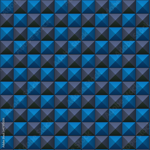 Volumetric texture of blue and gray cubes