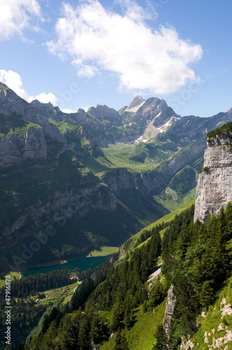 Altmann und Seealpsee - Alpstein - Alpen - Schweiz