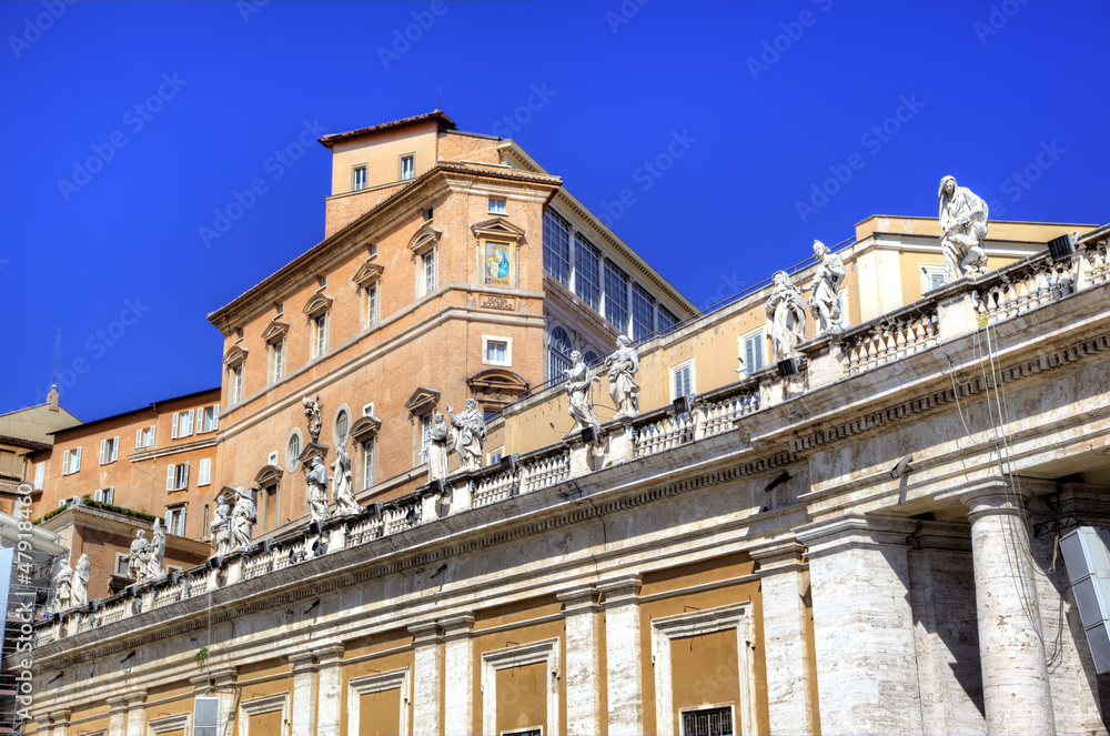 Apostolic Palace, Vatican.  Roma (Rome), Italy