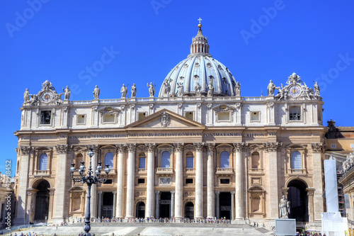Saint Peters Basilica. Roma (Rome), Italy © ivan_varyukhin