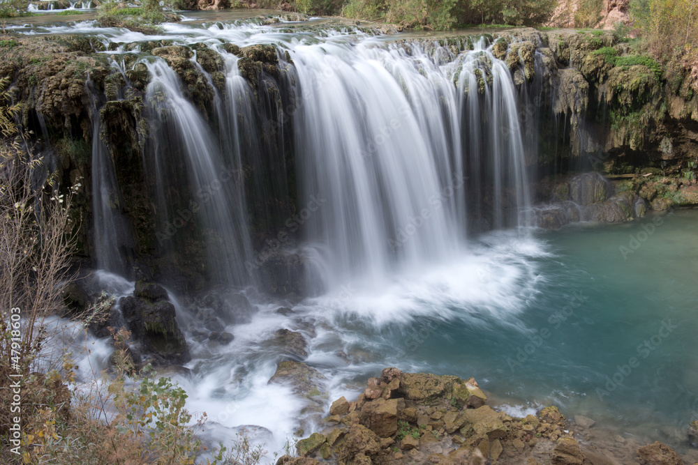 Navajo fall, Havasupai indian reservation Navajo fall, Havasupai indian reservation