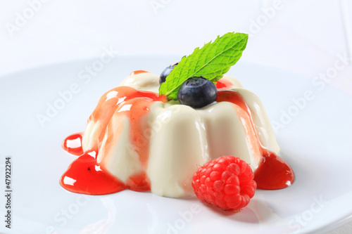 Konstfotografi Panna cotta