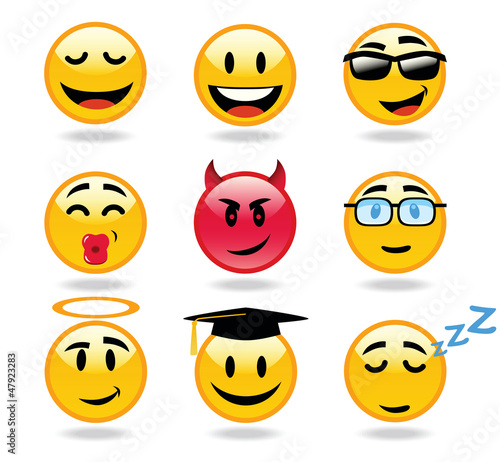 Emoticons character icons