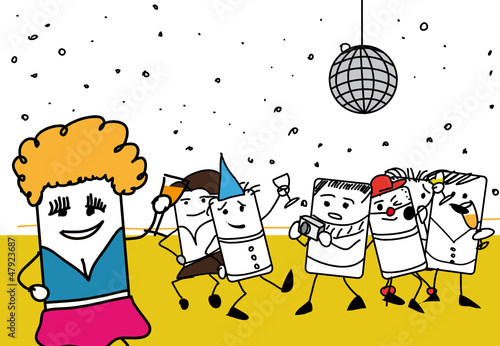 Soirée disco