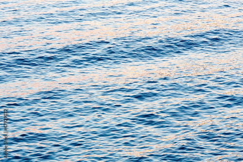 Sunset sea water surface (background)