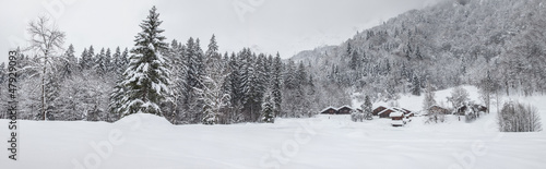 Winter Scenery in Rural France © akulamatiau