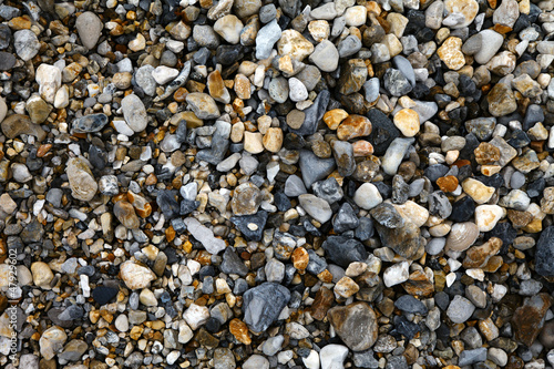Texture sea pebble