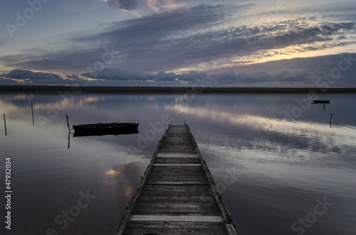 Sundown at the Jetty