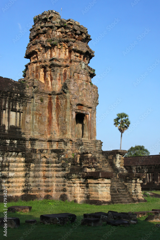 Une tour d'Angkor Wat
