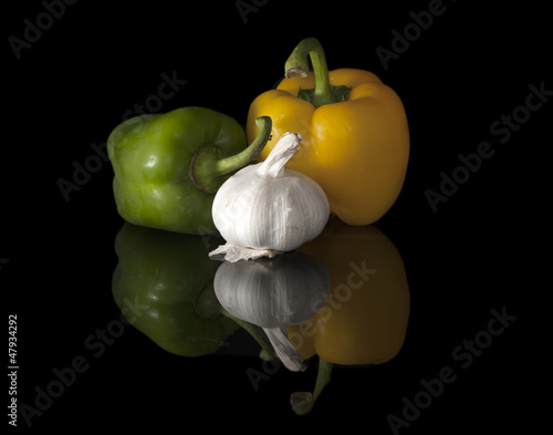 Peppers & Garlic