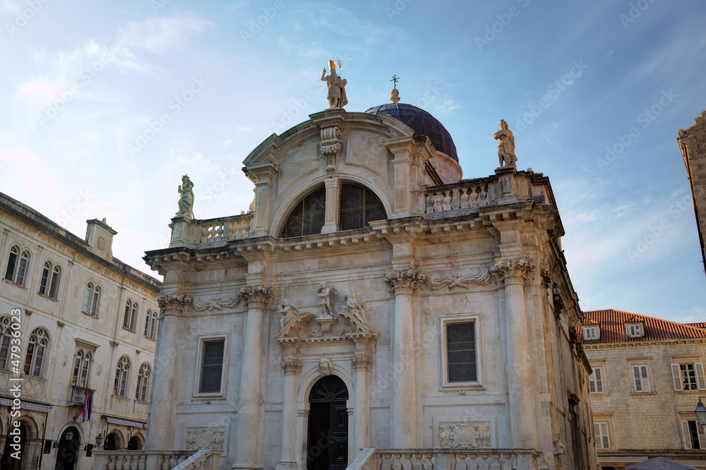 Cathedral of the Assumption of the Virgin Mary. Dubrovnik