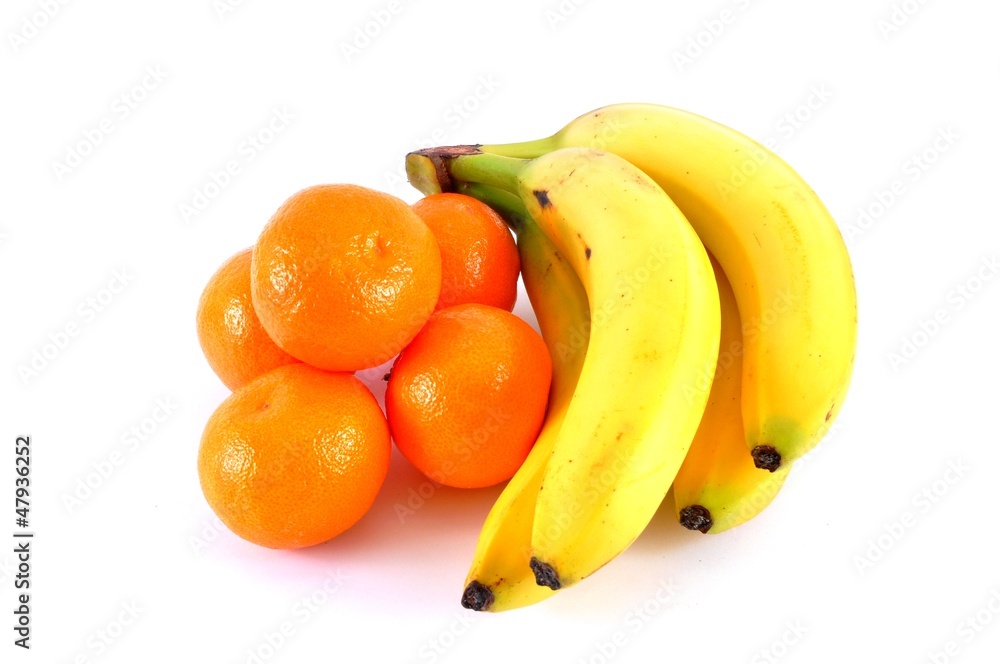 Banany i mandarynki