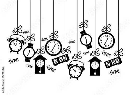 clock icons