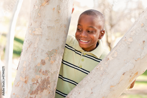 Young African American Boy ...