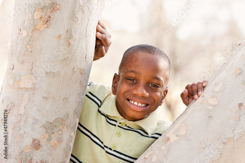 Young African American Boy ...