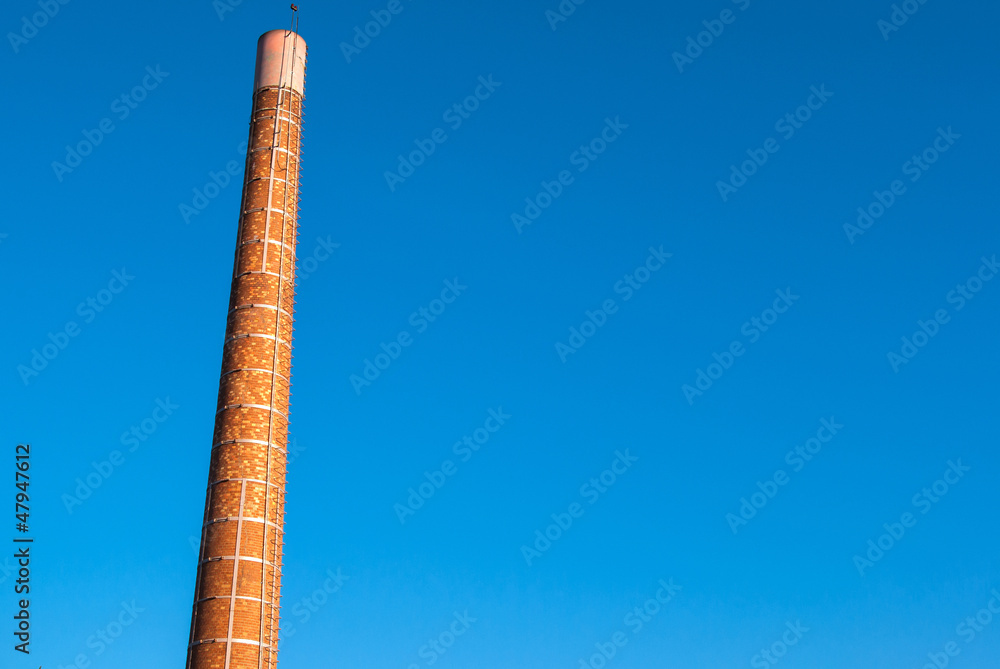 Factory plant industry chimney