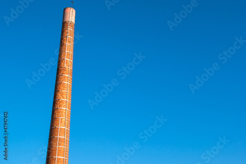 Factory plant industry chimney