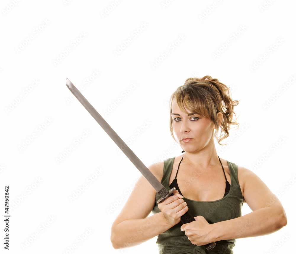 woman with sword woman with sword