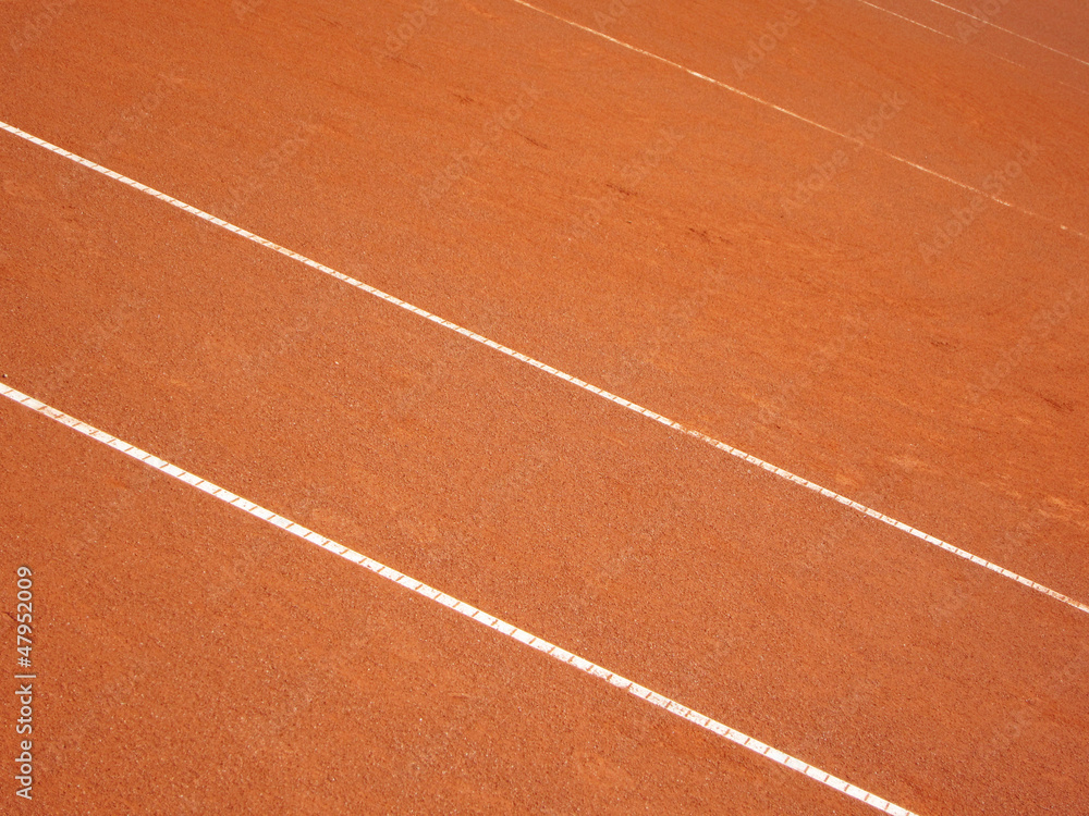 Tennisplatz Linien 65