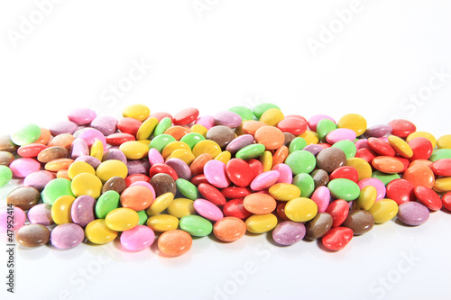 sweet candies spreading pastry decoration background