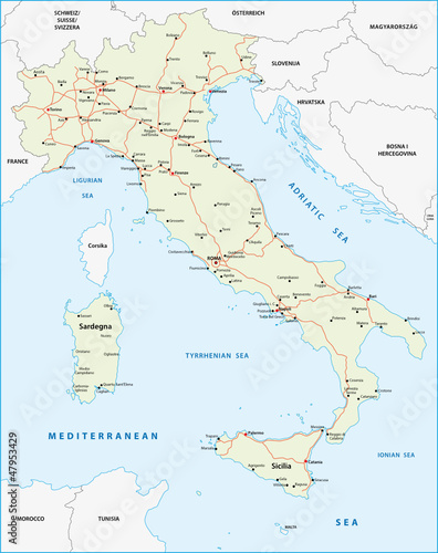 Italien Autobahn