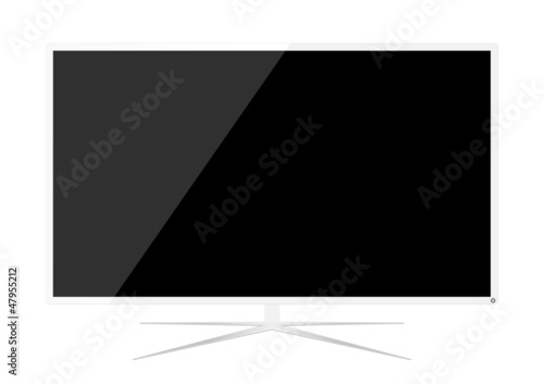 LED Television - Vector Design