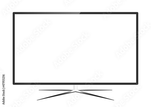 LED Television - Vector Design