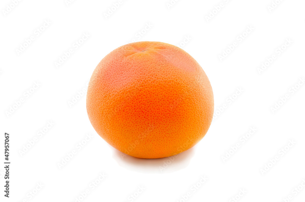 Grapefruit over white background Grapefruit over white background