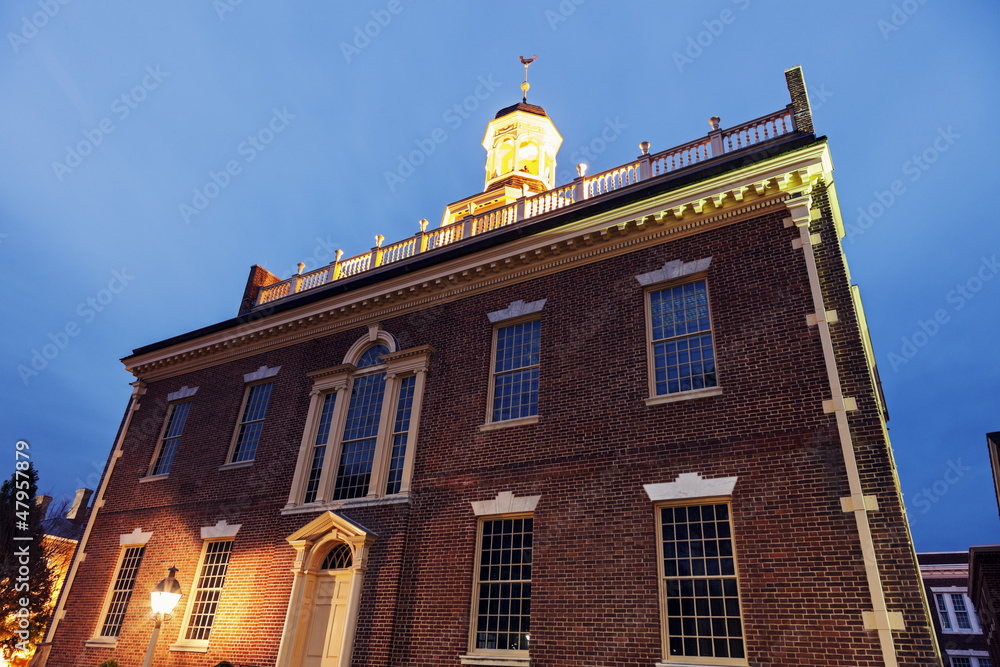 Fototapeta premium The Old State House in Dover