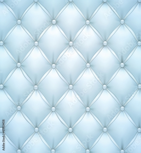 Blue vector upholstery leather pattern background.