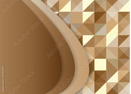 Abstrakte geometrische Gestaltung
