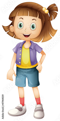 A girl