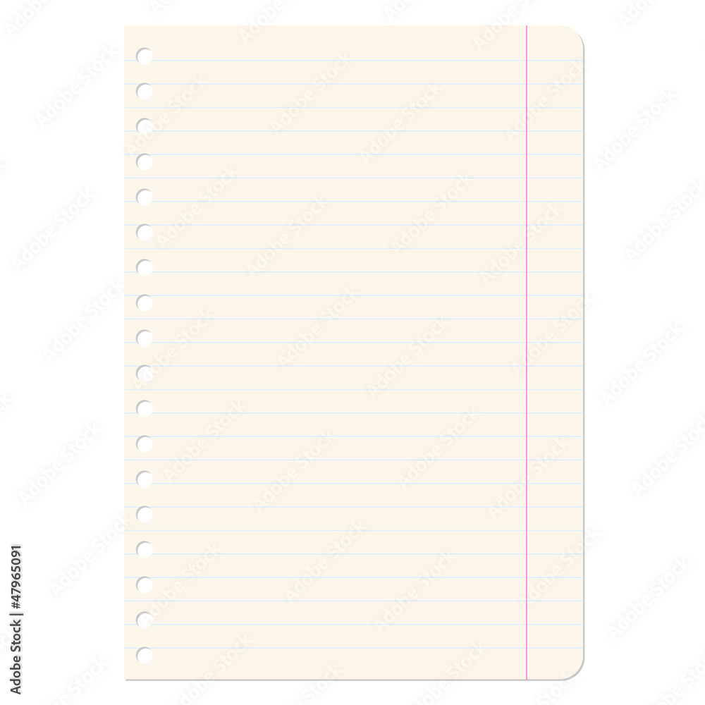 Blank sheets of paper sheet in line. Blank sheets of paper sheet in line.