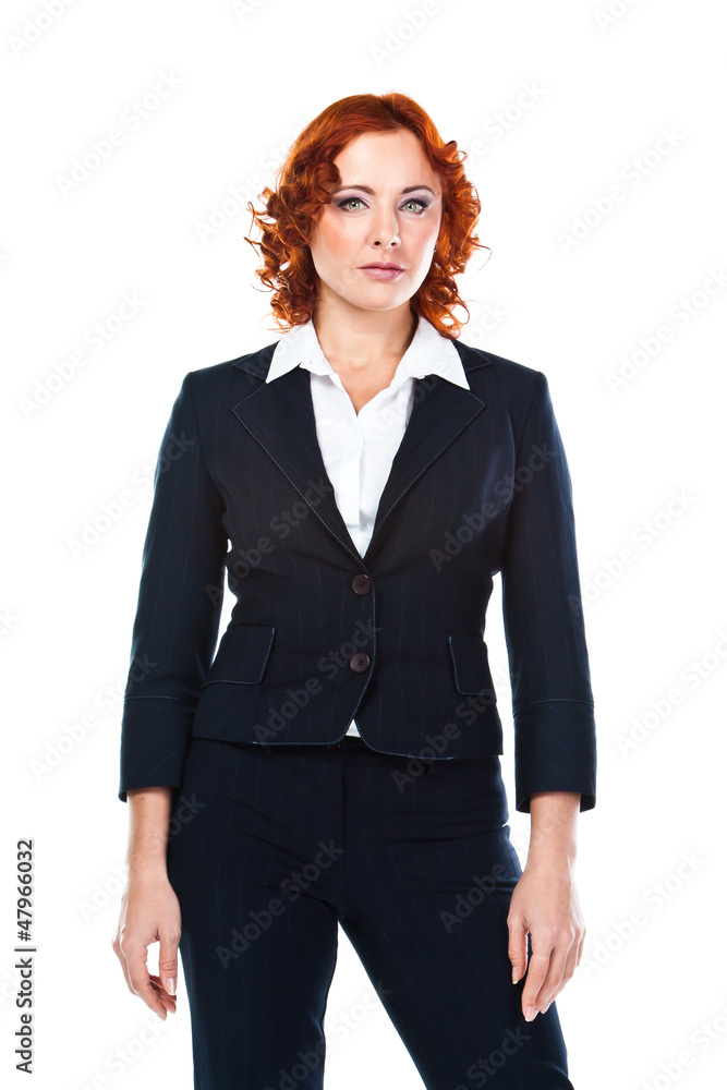 Young, beautiful and successful businesswoman Young, beautiful and successful businesswoman