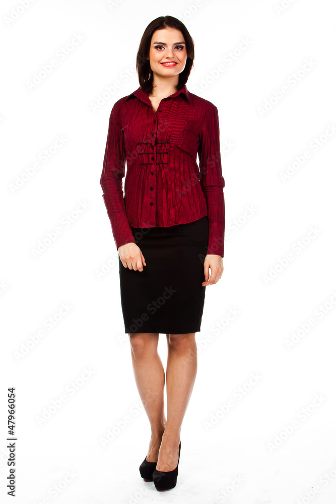 Young, beautiful and successful businesswoman Young, beautiful and successful businesswoman